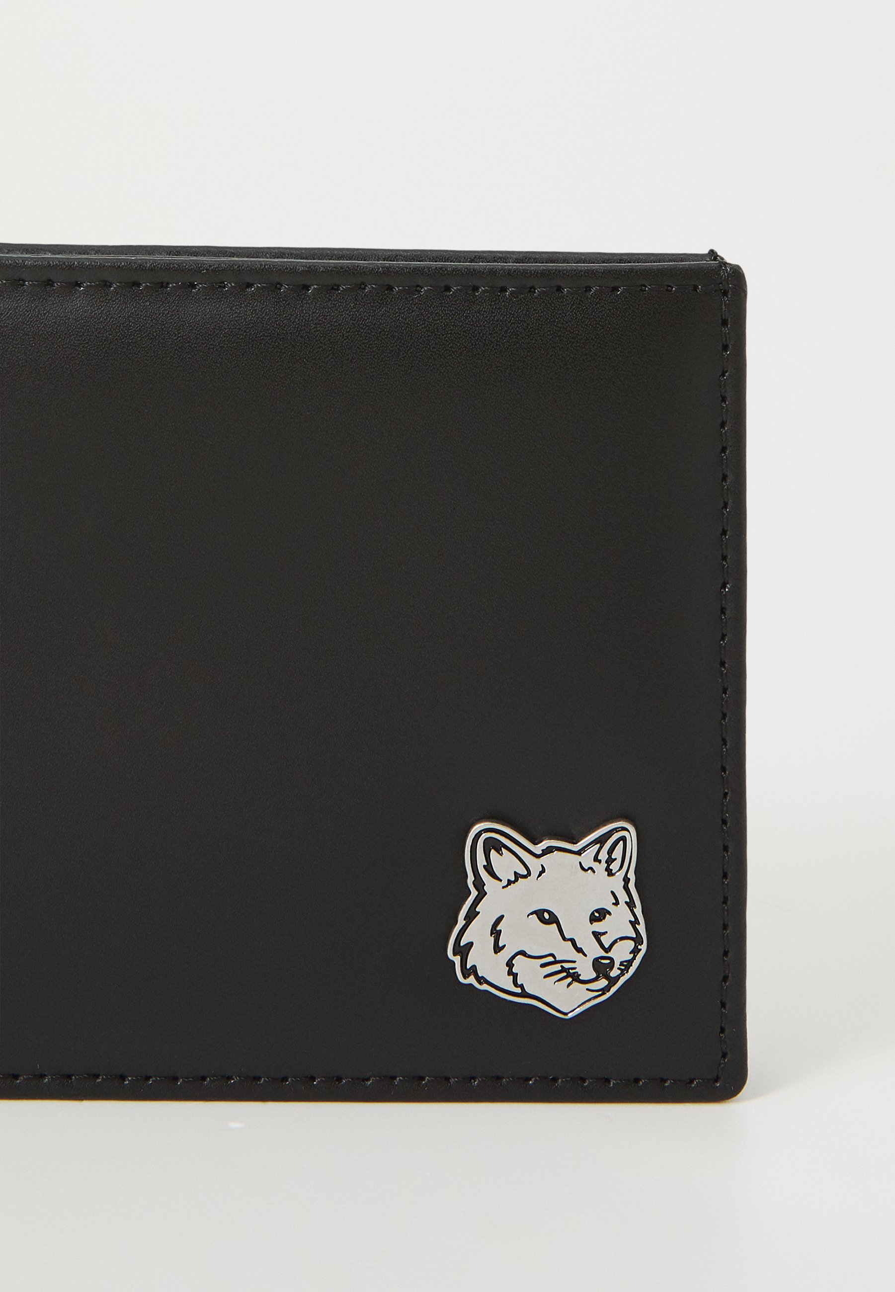 Maison Kitsuné FOX HEAD BIFOLD WALLET UNISEX - Wallet - black