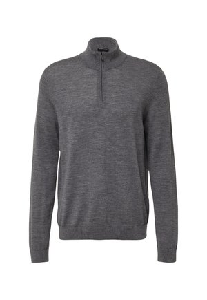 Strickpullover - schiefergrau