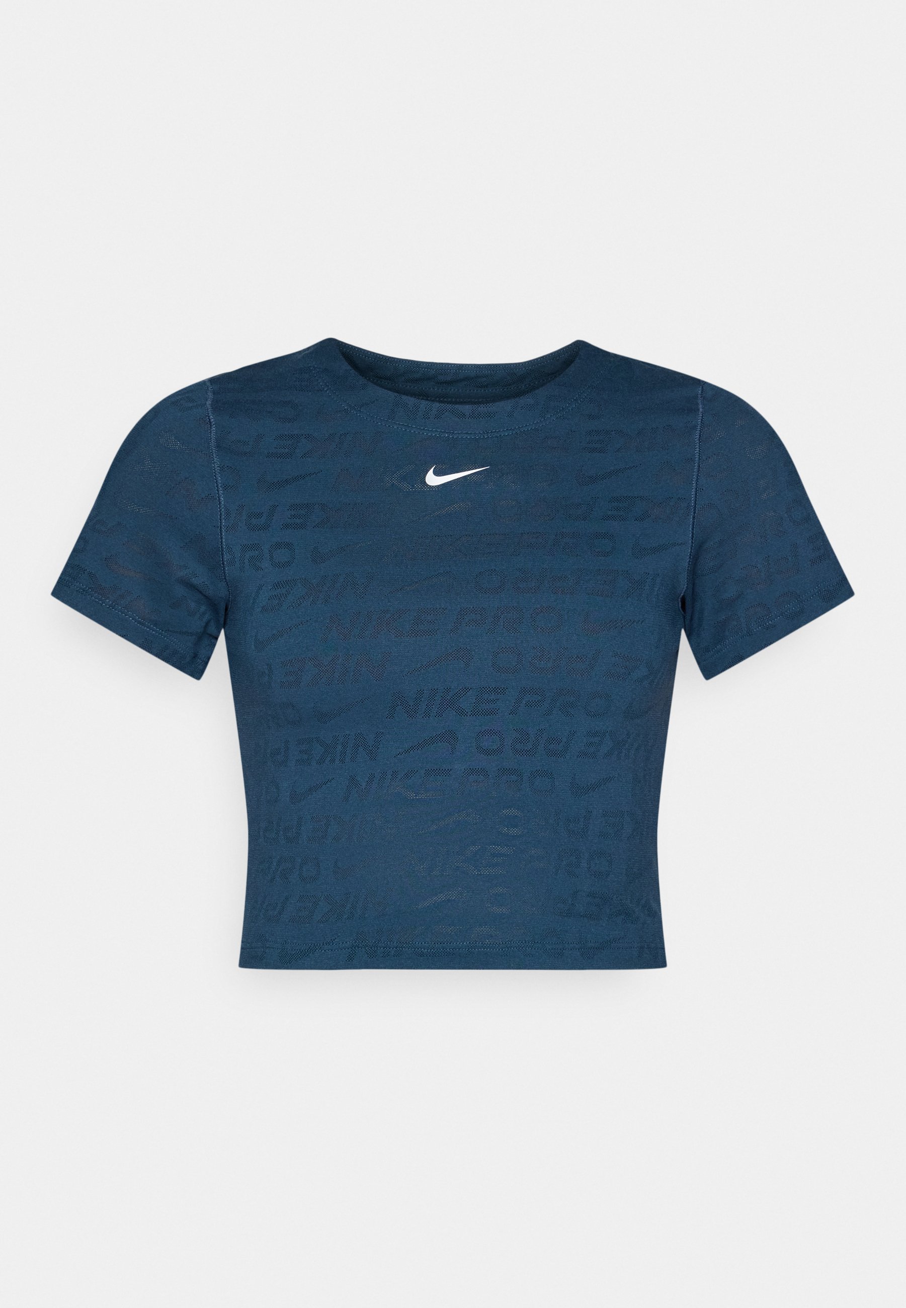 light blue nike crop top