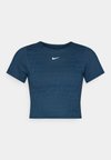 TOP - Sport T-shirt - armory navy/white