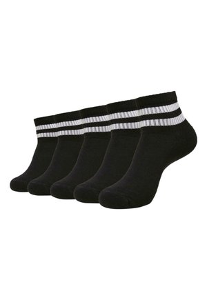 5 PACK - Zeķes - black