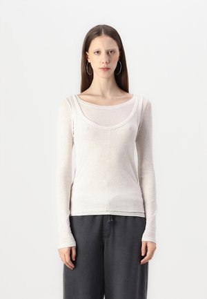LEIRE - Pikkade varrukatega topp - beige