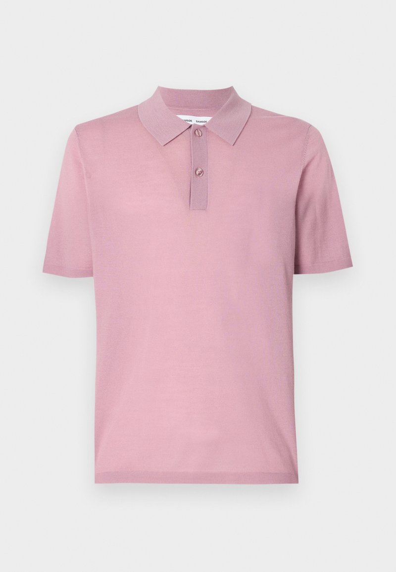 Samsøe Samsøe Poloshirt donkerroze