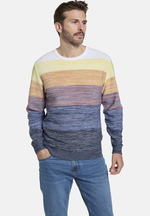 Babista CARIENO - Jumper - orange blau gestreift