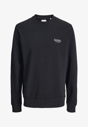 Must pikkade varrukatega lahtine pusa, millel on vasaku ülakõhtu väikene valge "Jack & Jones Archive Selection" logo.