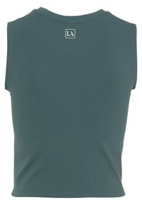 LASCANA Active RUNDHALS - Top - dunkelgrün
