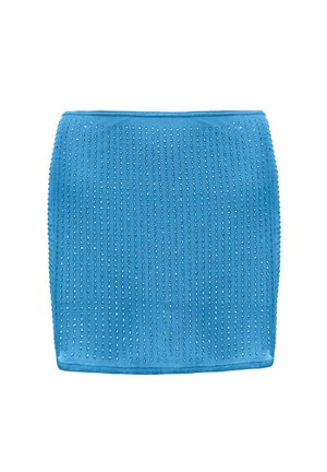 OW Collection CRYSTAL - Mini skirt - blue