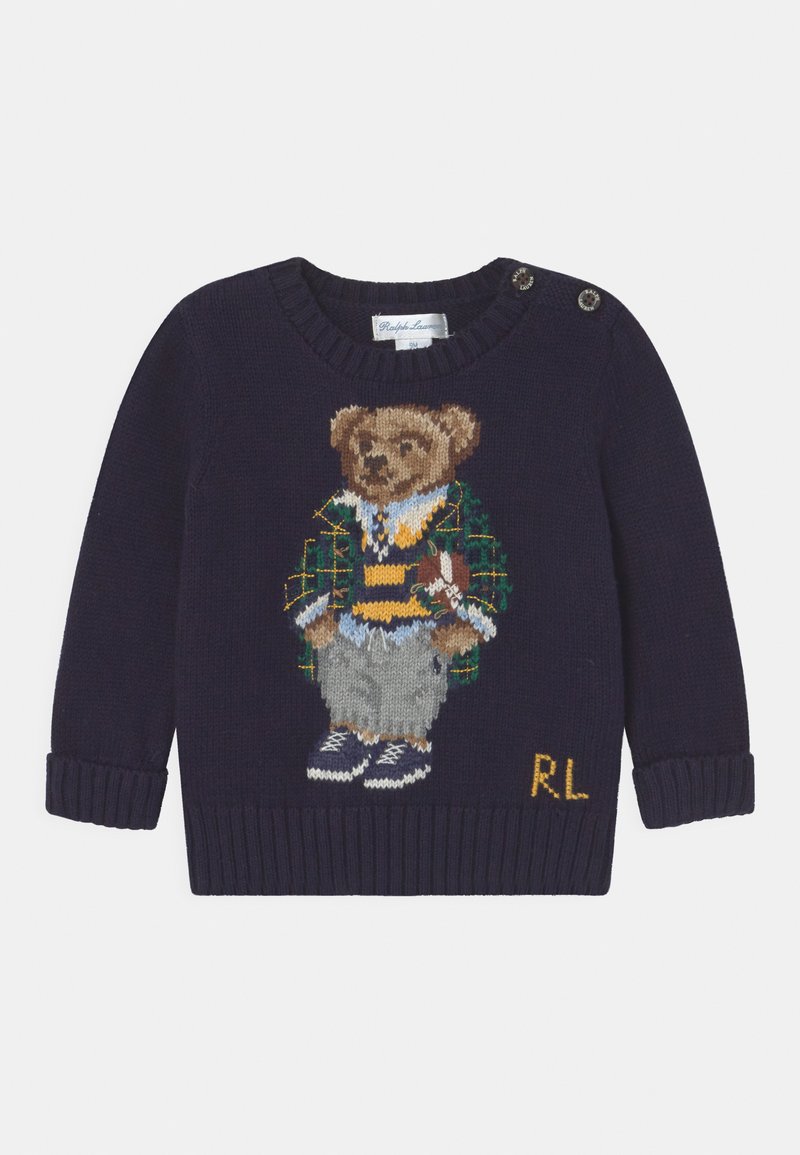 Polo Ralph Lauren BABY FALL BEAR Jumper navy/dark blue Zalando.ie