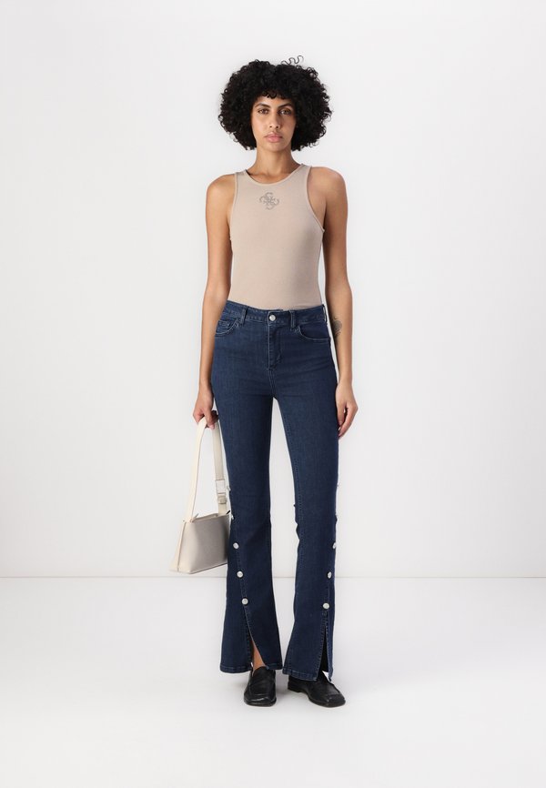 PANT BEAT BOTTONI - Flared Jeans3