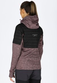 Swedemount LOFOTEN HYBRID - Outdoorjacka - dusty pink melange black