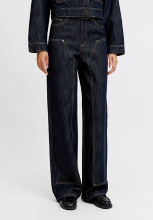 JJXX, WEIT GESCHNITTEN JXTOKYO SAGE WIDE HW R336 DNM - Flared Jeans - dark blue denim
