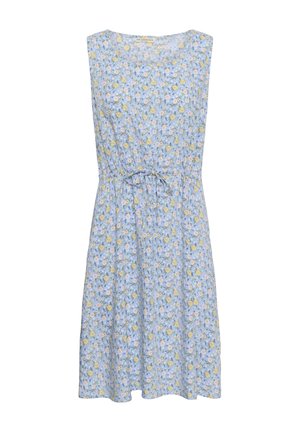 Love Copenhagen, LCLUDA SLEEVELESS TIE WAIST - Jerseykleid - blue pink baby flowers