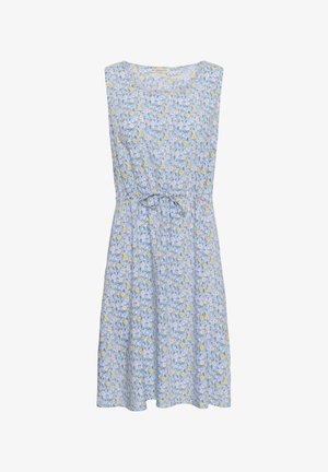 Love Copenhagen, LCLUDA SLEEVELESS TIE WAIST - Vestido ligero - blue pink baby flowers