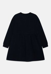 Tommy Hilfiger FLOWER KNITTED DRESS - Kasdienė suknelė - desert sky