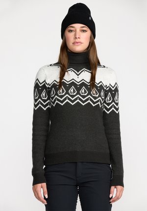 FIRESIDE - Pullover - black