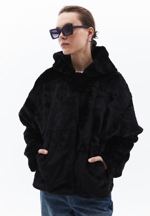 HOODED - Vinterjakker - black