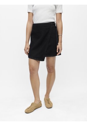 Object, Denimnederdele - black denim