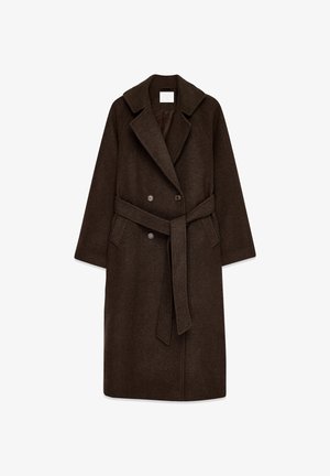 BLEND BELTED - Klasični plašč - brown