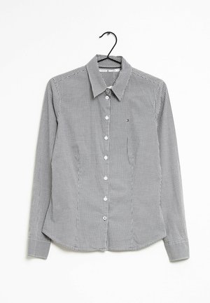 Button-down blouse - grey