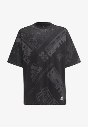 ALLOVER PRINT - T-shirt print - black