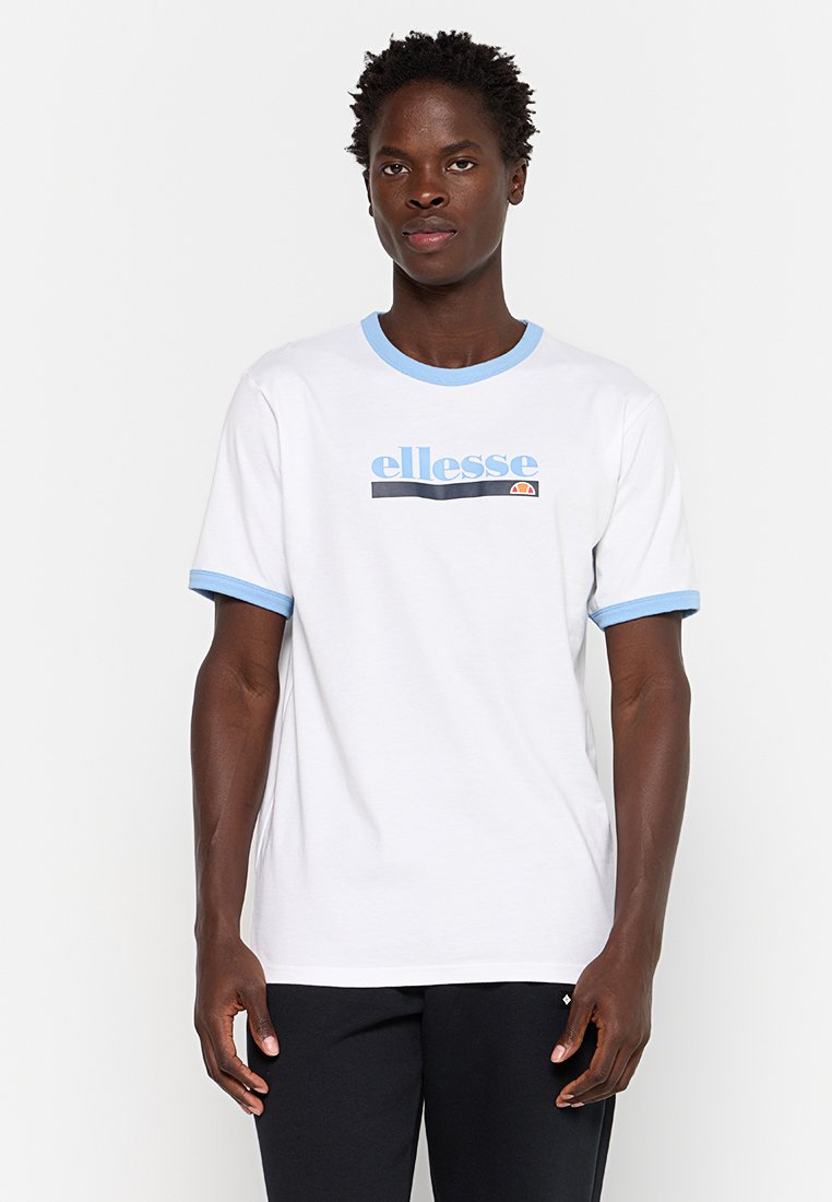 Ellesse T-shirt print wit Ellesse T-shirt print wit
