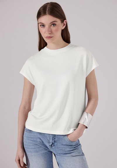 Maglietta Estiva Donna Street One Studio - Scollo A Barca, Volant Sulle Spalle, Modal E Cotone