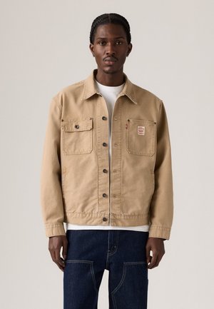 Levi's® Workwear SUNRISE TRUCKER - Denim jacket - tiger's eye