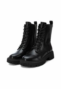 XTI Stivaletti con plateau - black