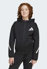 adidas Sportswear - Sweatjacke - black white Thumbnail-Bild 1