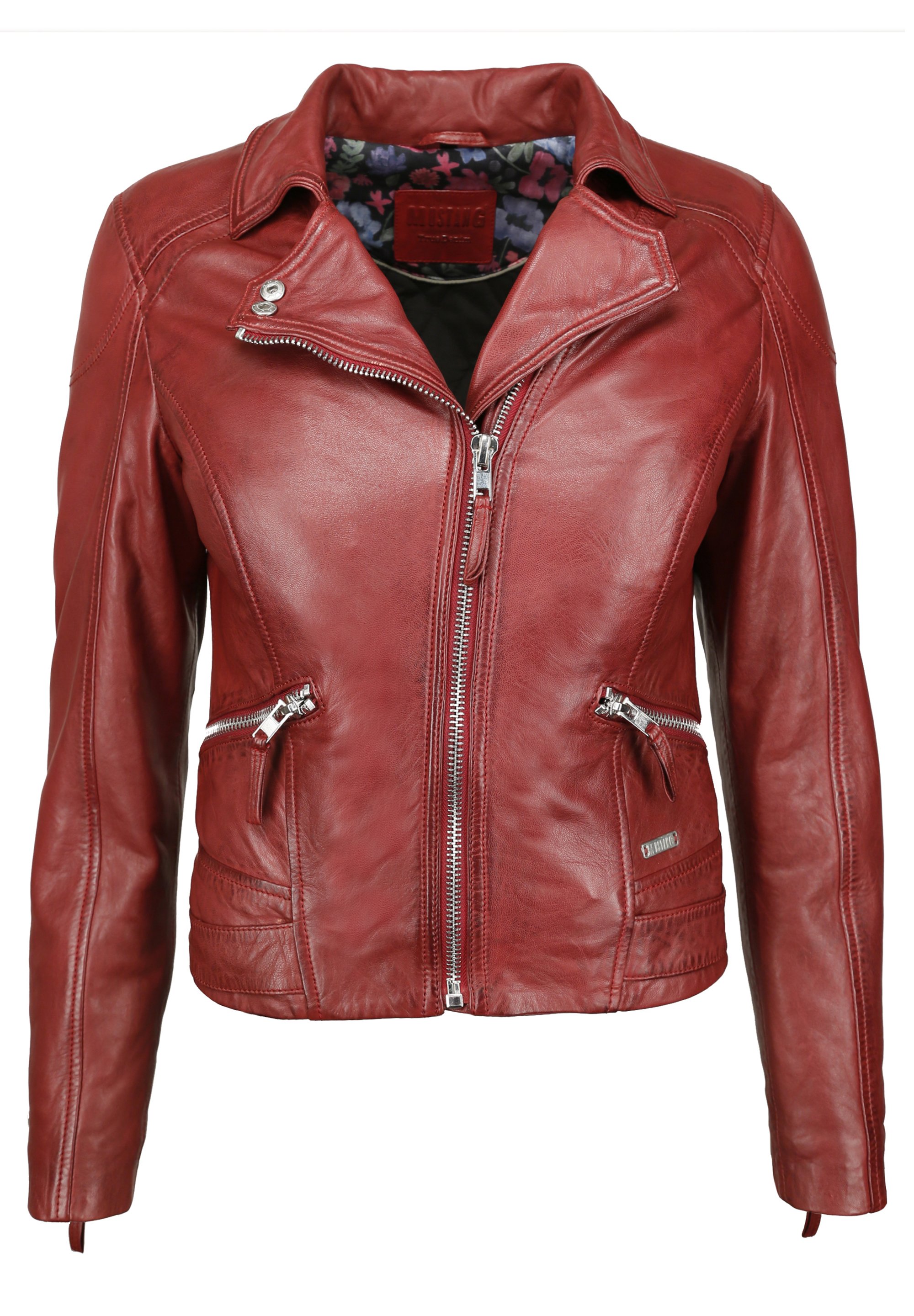 bordeaux leather jacket