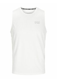 TANK GEDRUCKT RUNDHALSAUSSCHNITT - Viršus - bright white