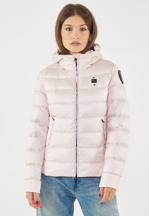 Blauer Winterjacke - charme pink