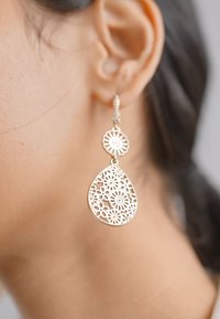 Marchesa FILIGREE DROP - Earrings - gold-coloured