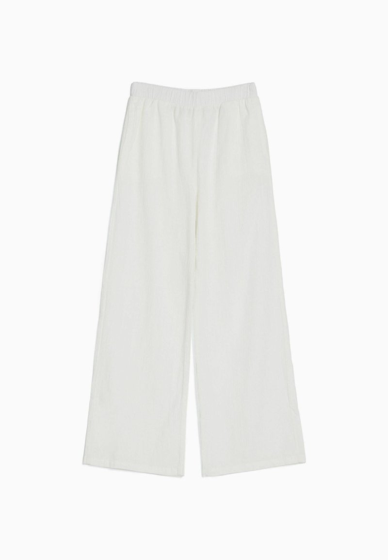 Bershka Broek wit Bershka Broek wit