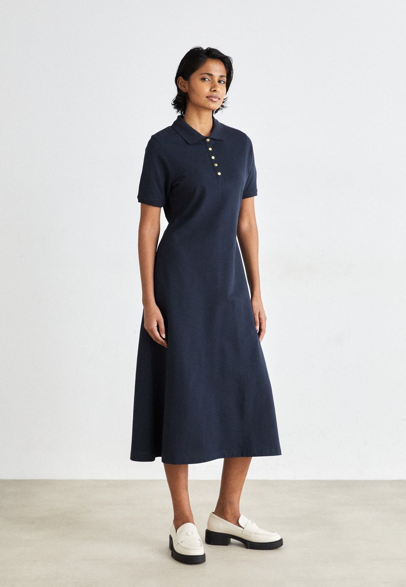 Celeste Midi Dress- Navy