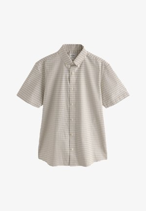 Next, REGULAR FIT - CHECK TRIDENT SHORT SLEEVE SHIRT . - Overhemd - neutral