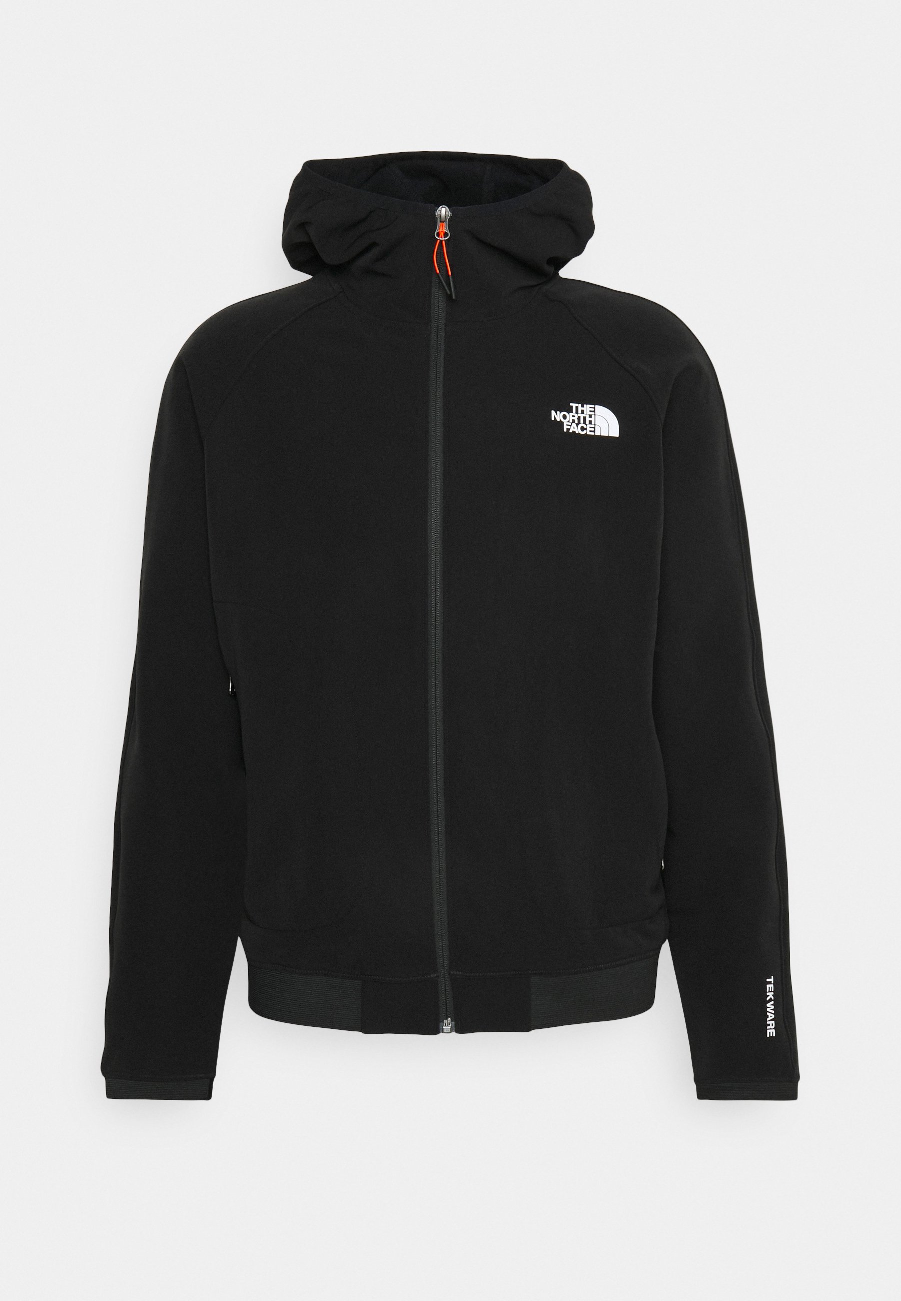 north face mens black full zip fleece