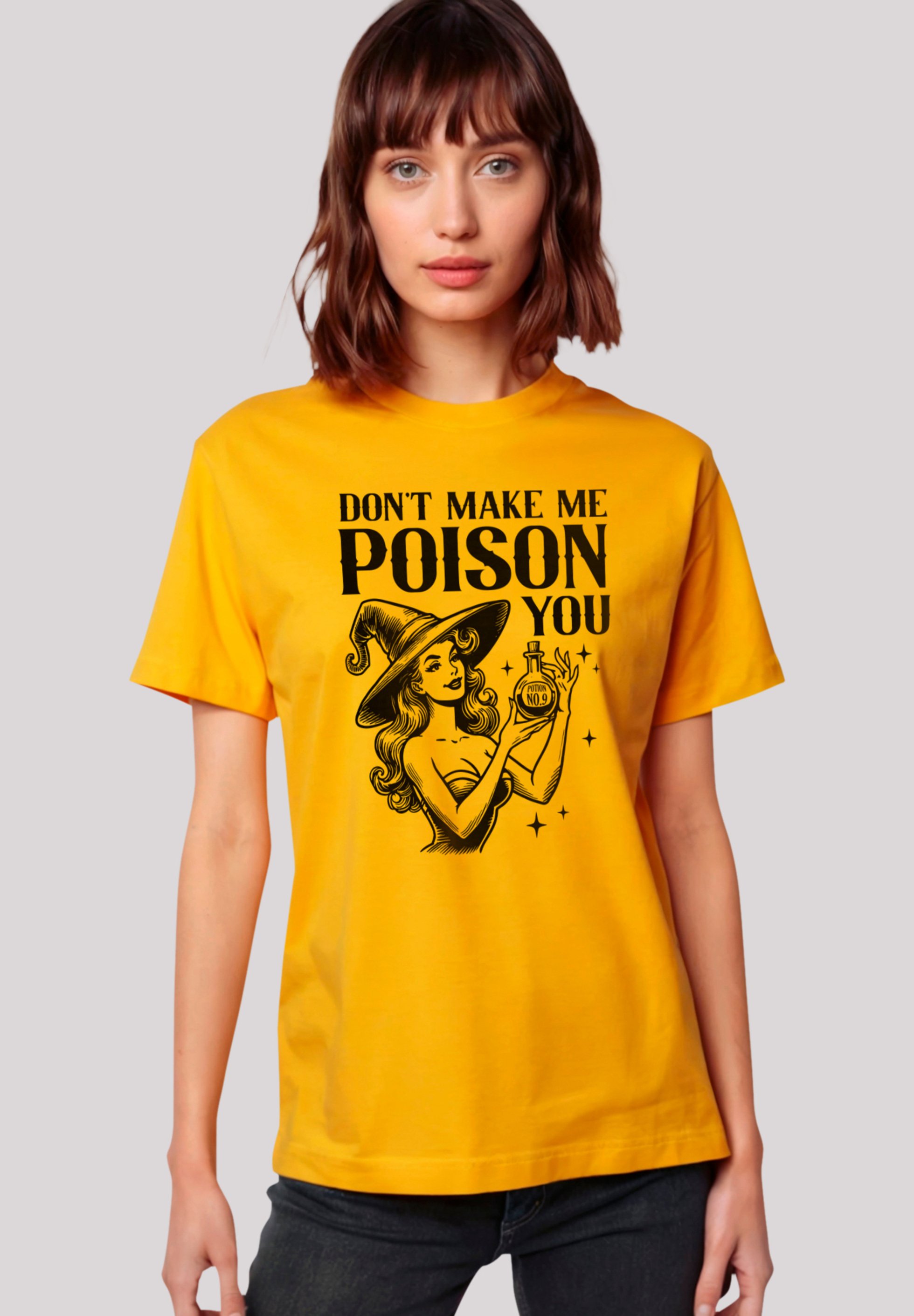 F4NT4STIC Print T-shirt spectra yellow/yellow Zalando