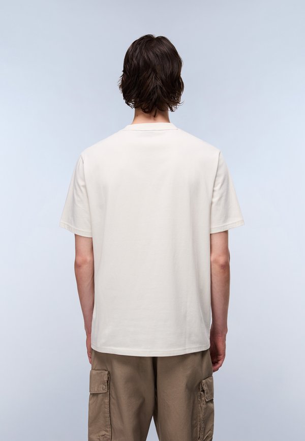 BALD - Print T-shirt - beige dimity3