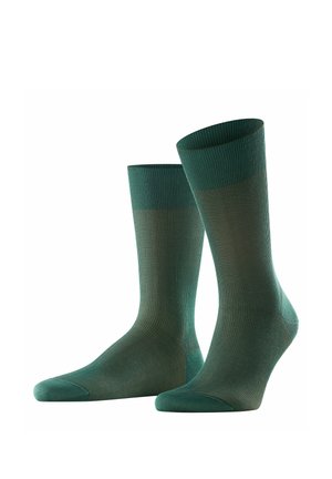 FALKE FINE SHADOW - Socken - hunter green
