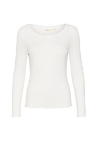 Striktrøje - snow white