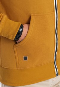 Ombre SSBZ-0118 - Mikina na zip - mustard