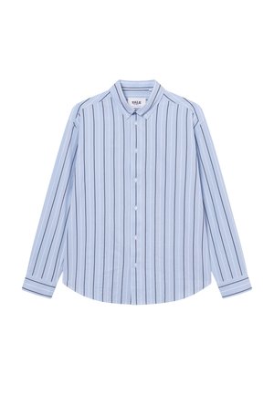 Les Deux KENT STRIPED YALE SHIRT UNISEX - Hemdbluse - sky blue/black