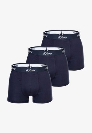 s.Oliver, BASIC 3 PACK - Trunks - marine