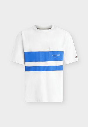Tommy Hilfiger, SAIL COLORBLOCK ATHLEISURE SAIL PACK - T-shirt con stampa - white
