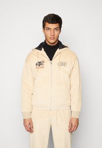 Obey Clothing DUKE HOODED JACKET UNISEX - Ziemas jaka - irish cream