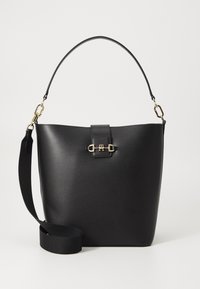 Tommy Hilfiger HERITAGE BUCKET - Handbag - black