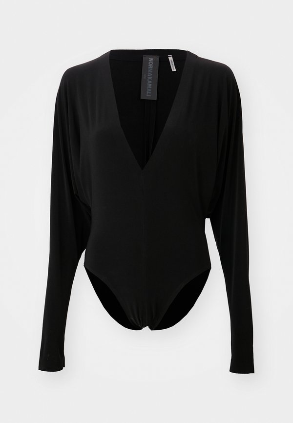 DOLMAN V NECK BODYSUIT - Long sleeved top4
