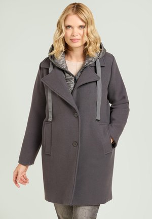 CON CAPPUCCIO - Wintermantel - grigio