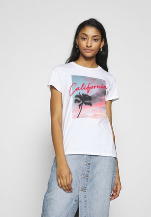 THE PERFECT TEE - T-shirt con stampa - white